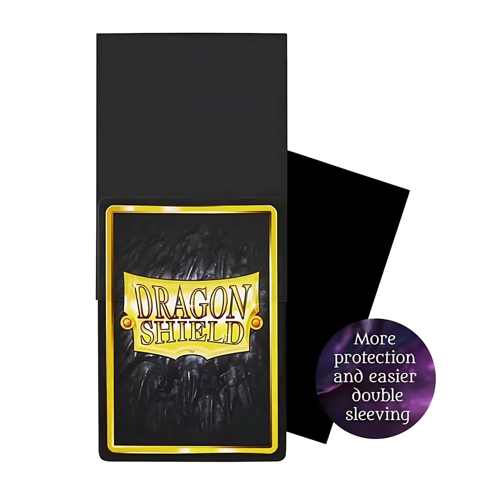 Dragon Shield Perfect Fit Thick Inner Sleeves 100ct – Black 3