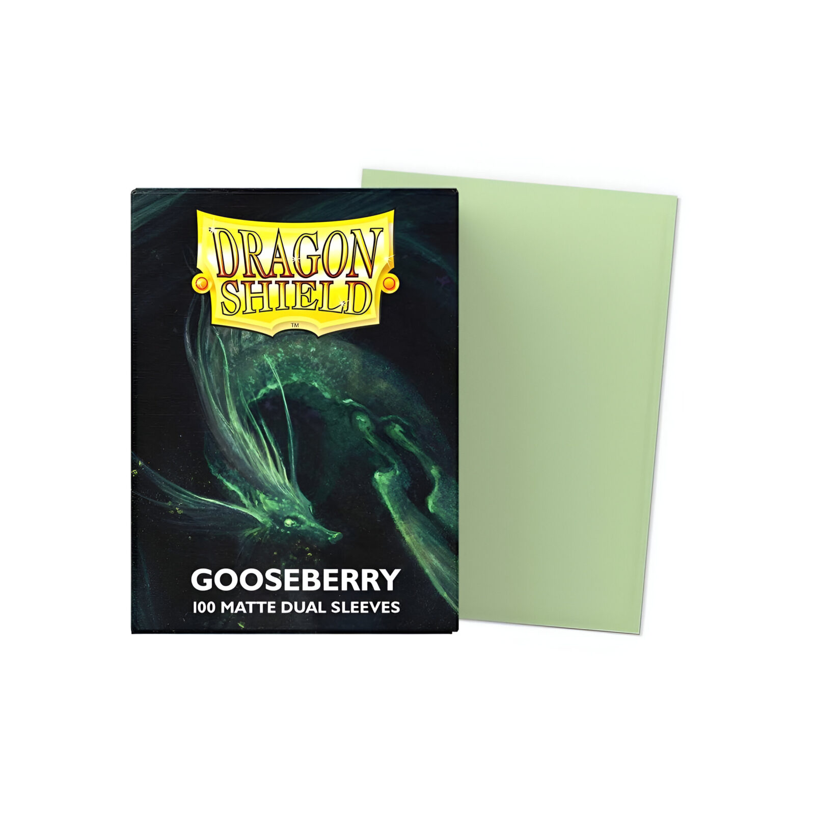 Dragon Shield Matte Dual Standard Sleeves – Gooseberry (100 ct.) 3 Dragon Shield Matte Dual Standard Sleeves – Gooseberry (100 ct.) 3