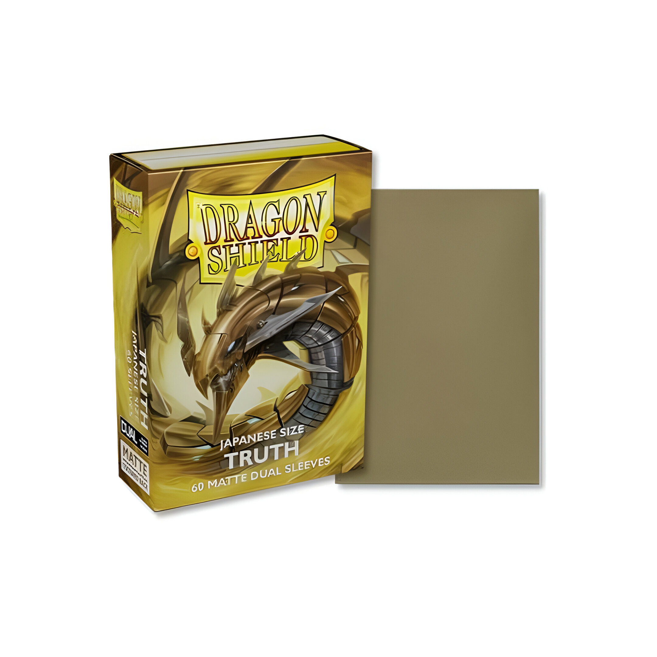 Dragon Shield Matte Dual Sleeves Japanese Size -Truth (60) 3 Dragon Shield Matte Dual Sleeves Japanese Size -Truth (60) 3