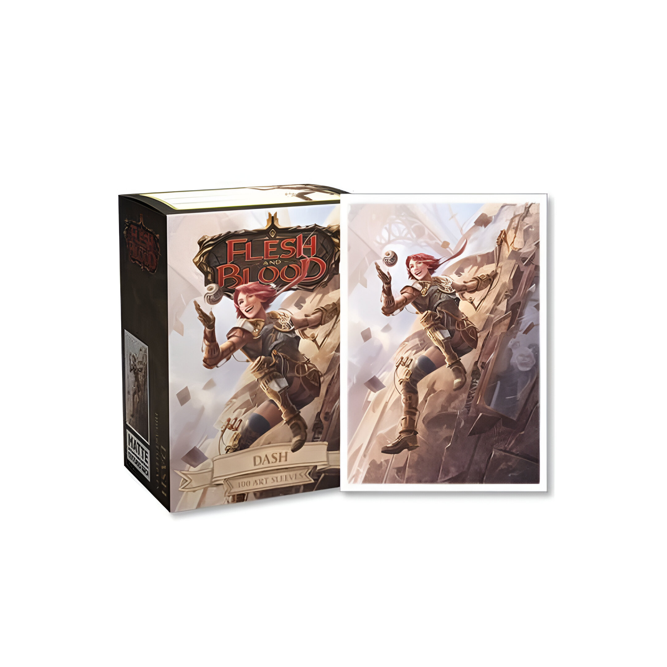 Matte Art Standard Sleeves: Flesh and Blood – Dash (100 ct.) 3 Matte Art Standard Sleeves: Flesh and Blood – Dash (100 ct.) 3