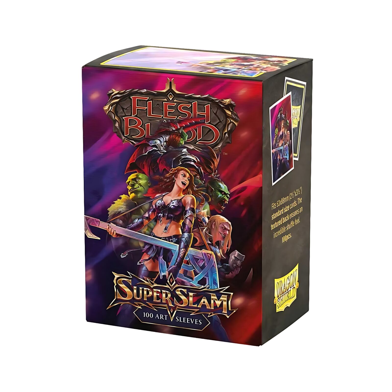Matte Art Standard Sleeves: Flesh and Blood – Super Slam (100 ct.) Matte Art Standard Sleeves: Flesh and Blood – Super Slam (100 ct.)