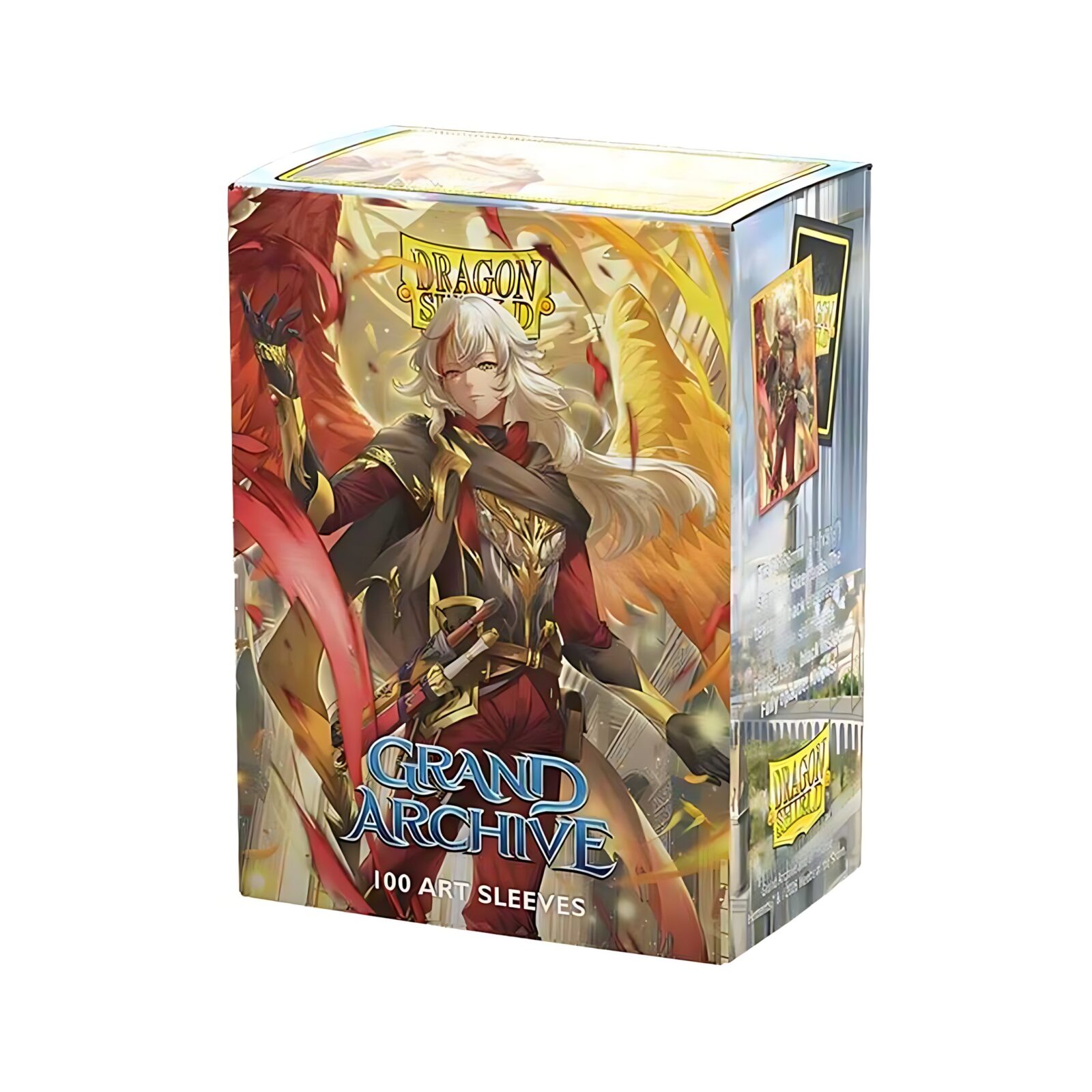 Matte Art Standard Sleeves: Grand Archive – Azrael, Archangel of Materia (100 ct.) Matte Art Standard Sleeves: Grand Archive – Azrael, Archangel of Materia (100 ct.)