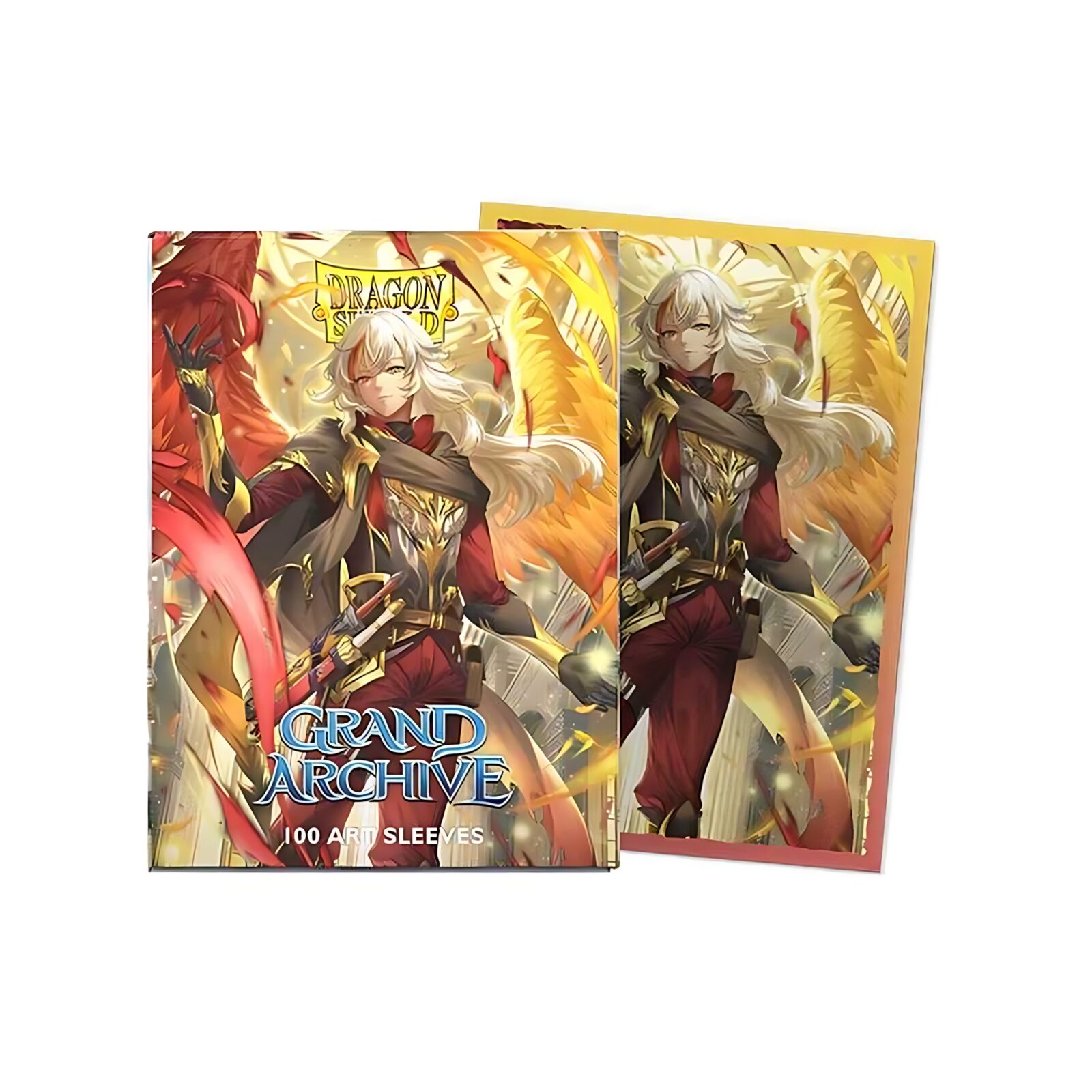 Matte Art Standard Sleeves: Grand Archive – Azrael, Archangel of Materia (100 ct.) 3 Matte Art Standard Sleeves: Grand Archive – Azrael, Archangel of Materia (100 ct.) 3