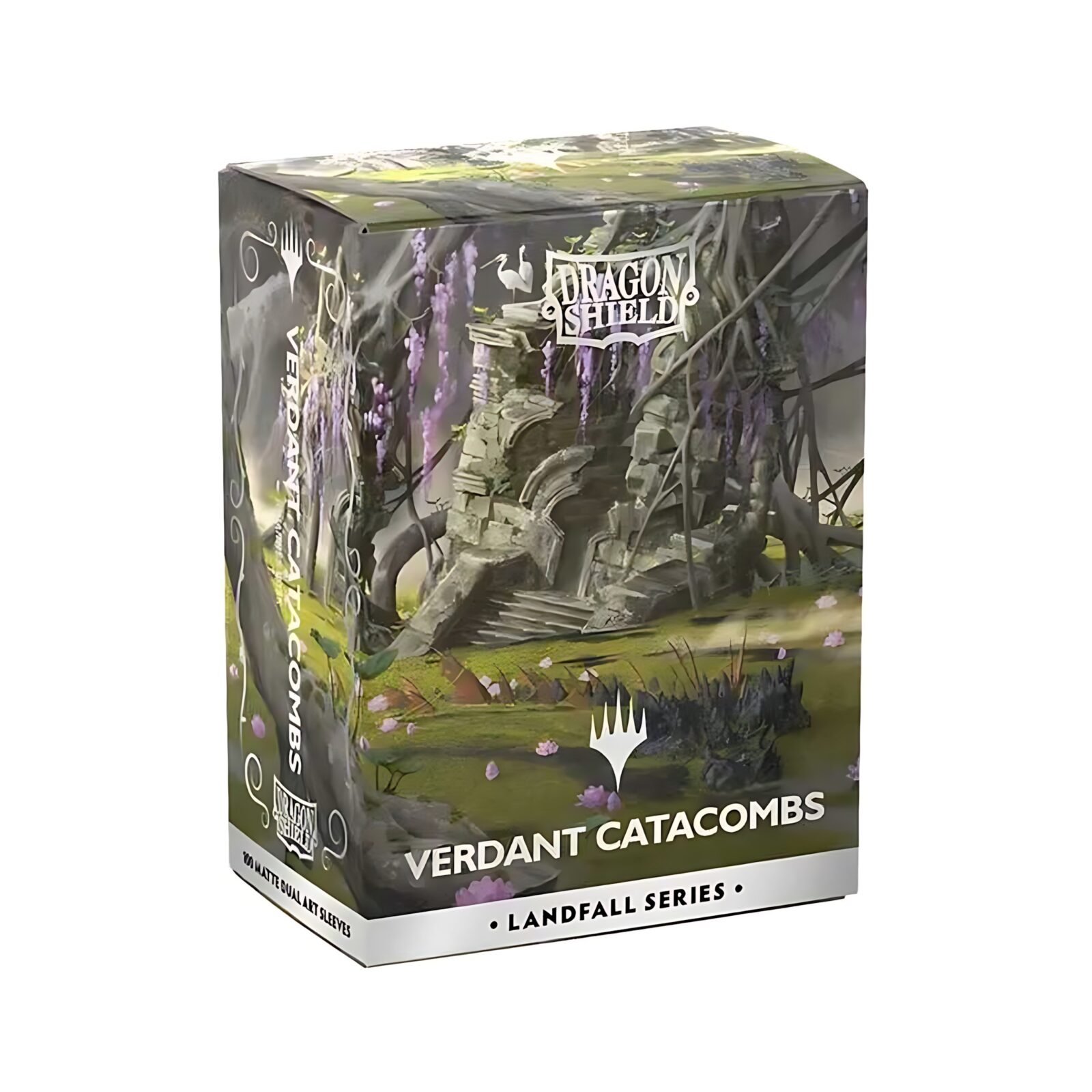 Dragon Shield Magic: The Gathering Matte Dual Art Sleeves: Landfall Series – Verdant Catacomb (100ct.)