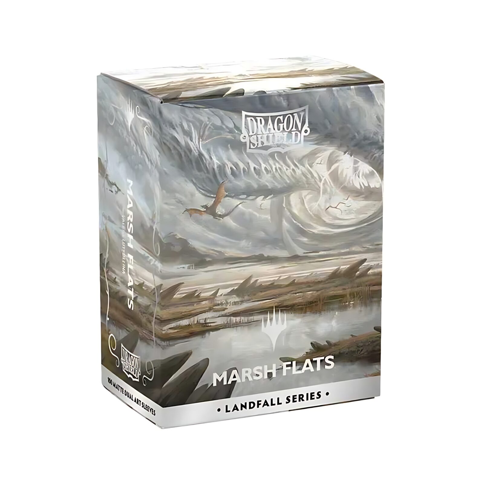 Dragon Shield Magic: The Gathering Matte Dual Art Sleeves: Landfall Series – Marsh Flats (100ct.)