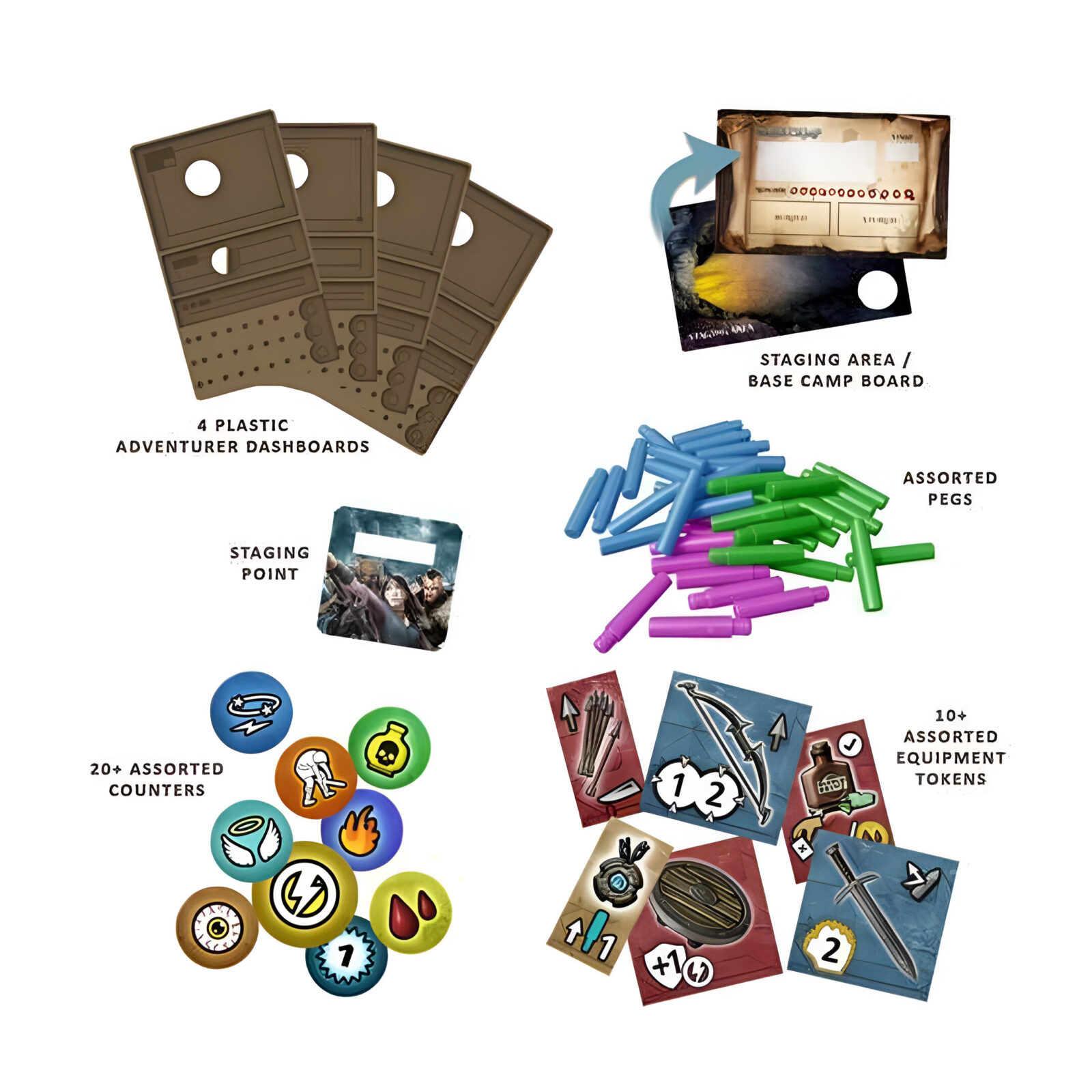Maladum Adventurer Dashboards