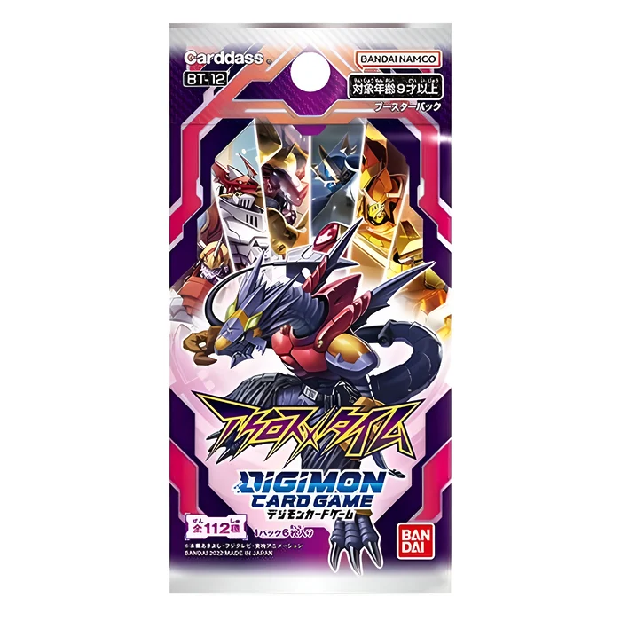 Digimon Card Game: Booster Pack – Across Time (BT12) (24 Packs) 3