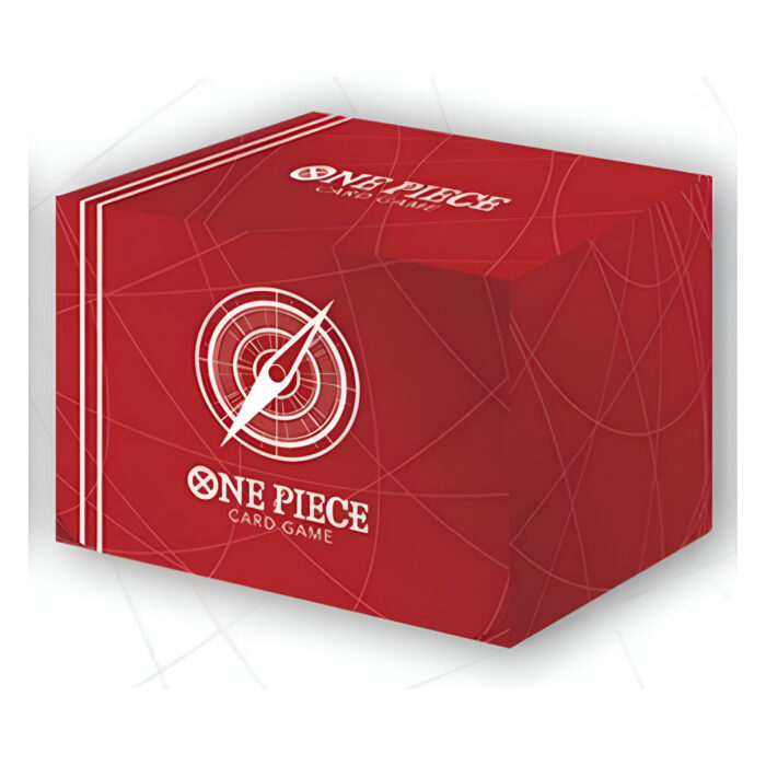 One Piece Card Game: Clear Card Case – Standard Red (12 Packs) 3