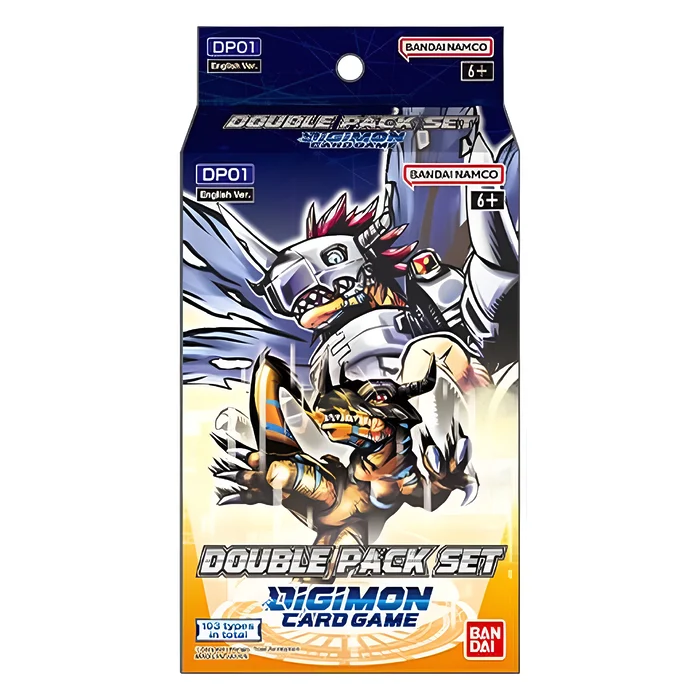 Digimon Card Game: Double Pack Set (DP01) (6 Packs) 3