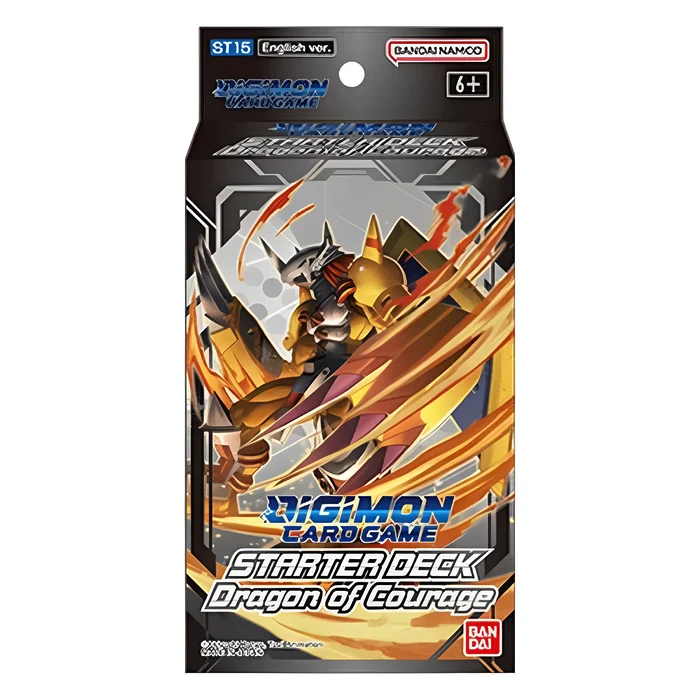 Digimon Card Game: Starter Deck – Dragon of Courage (ST15) (8 Packs) 3