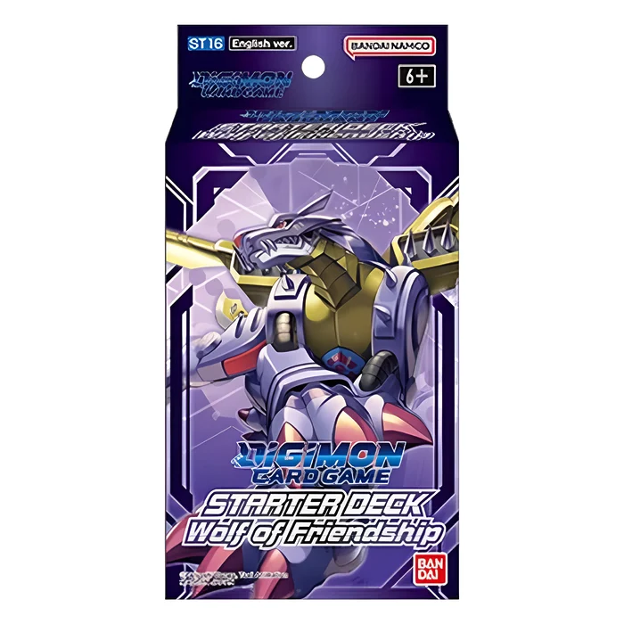 Digimon Card Game: Starter Deck – Wolf of Friendship (ST16) (8 Packs) 3