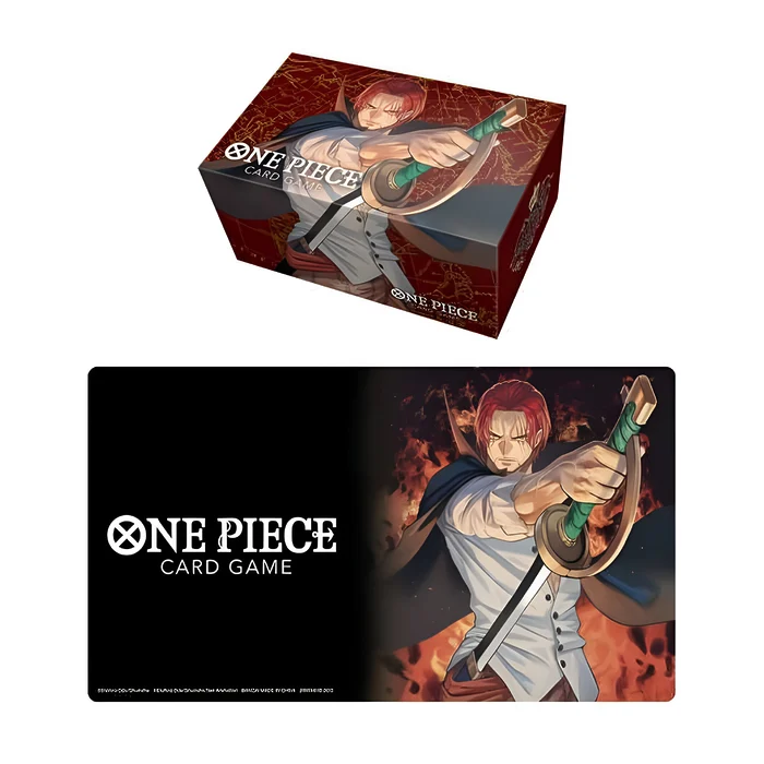 One Piece Card Game: Playmat and Storage Box Set – Shanks 3