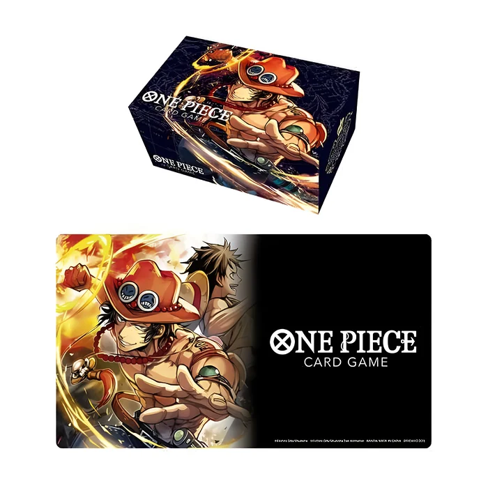 One Piece Card Game: Playmat and Storage Box Set – Portgas.D.Ace 3
