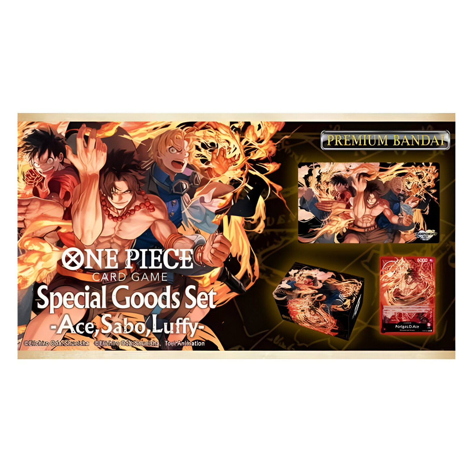 One Piece Card Game: Special Goods Set -Ace/Sabo/Luffy