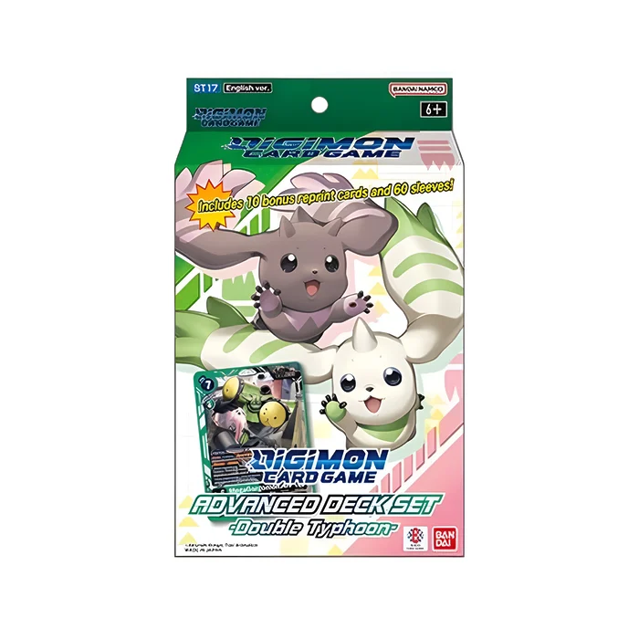Digimon Card Game: Advanced Deck Set – Double Typhoon (ST17) (8 Packs) 3
