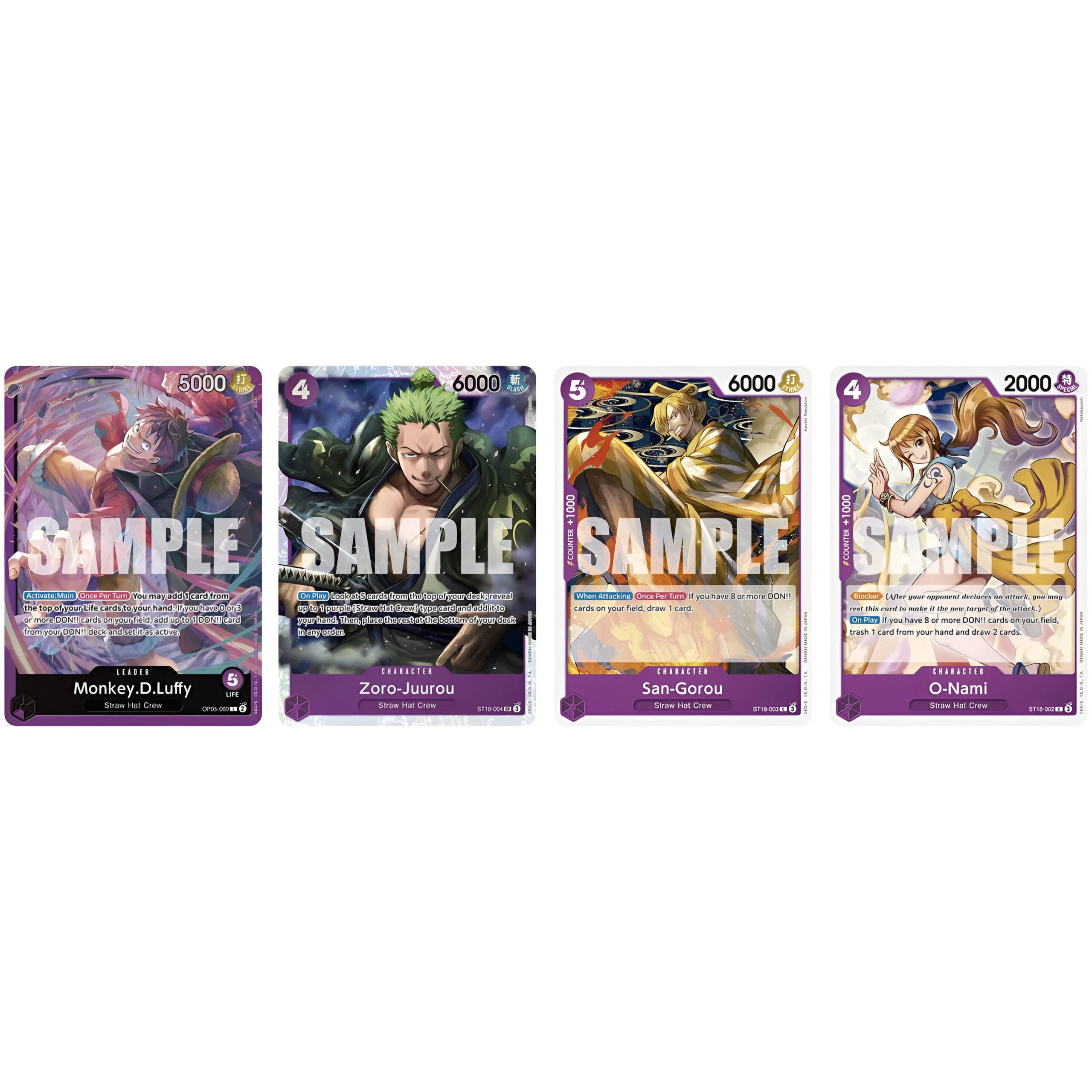 One Piece Card Game: Starter Deck – Purple Monkey.D.Luffy (ST-18) 3 One Piece Card Game: Starter Deck – Purple Monkey.D.Luffy (ST-18) 3