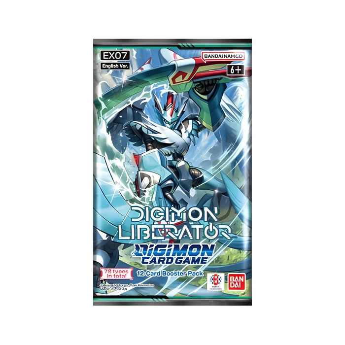 Digimon Card Game: Booster Pack – Digimon Liberator (EX07) (24 Packs) 3