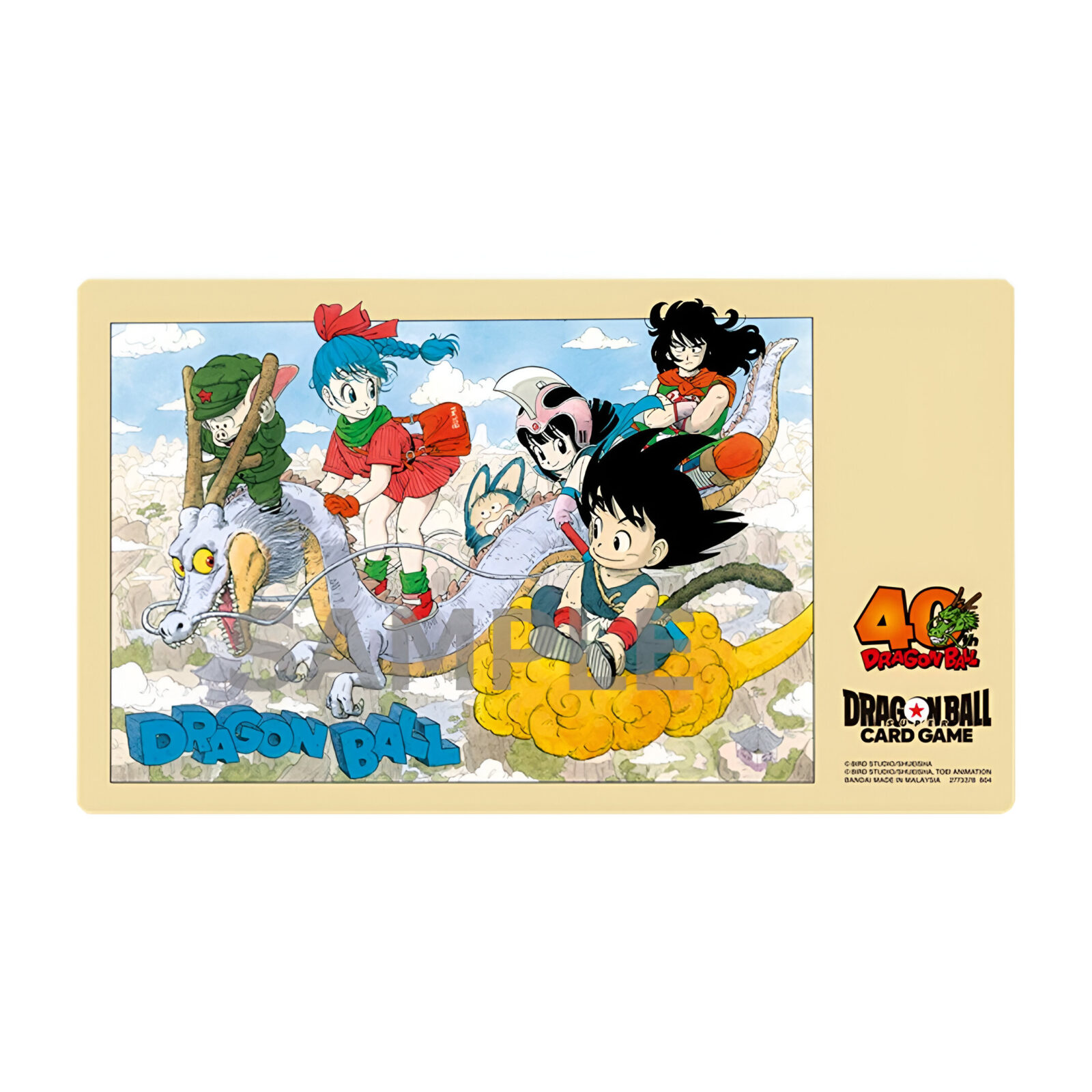 Dragon Ball Super CG: Official Playmat 40th Anniversary version