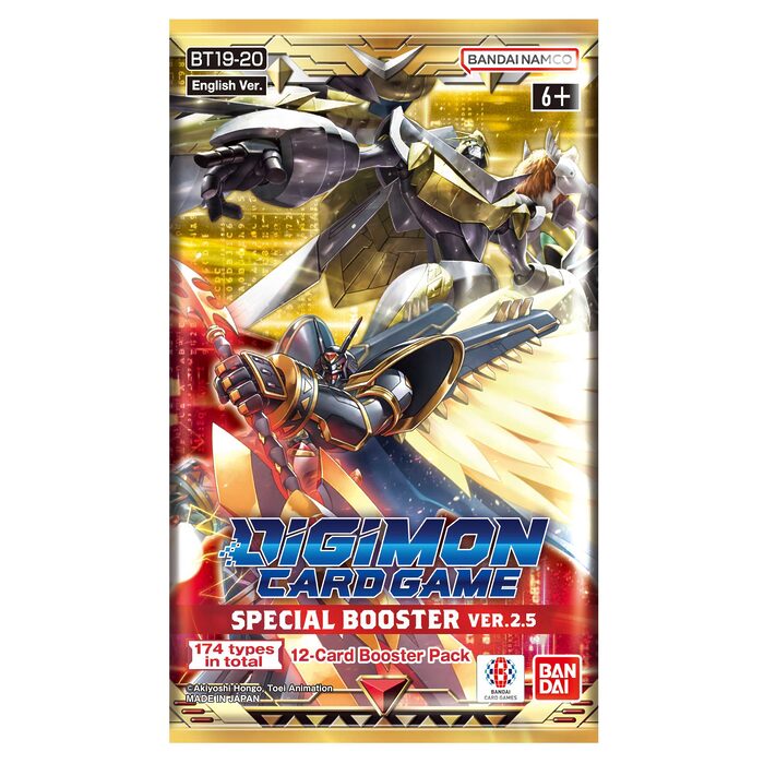 Digimon Card Game: Special Booster Ver.2.5 (BT19-20) (24 Packs)