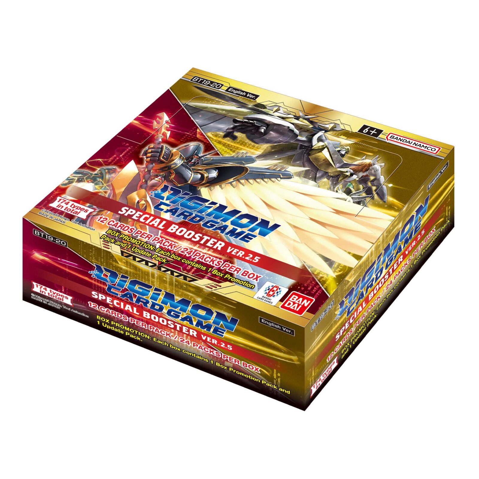 Digimon Card Game: Special Booster Ver.2.5 (BT19-20) (24 Packs)