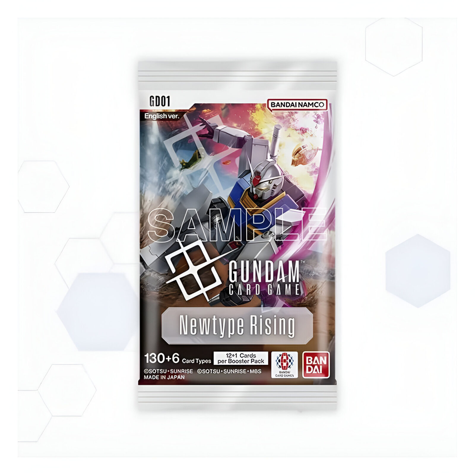 Gundam Card Game: Booster Pack Newtype Rising (GD01) 3
