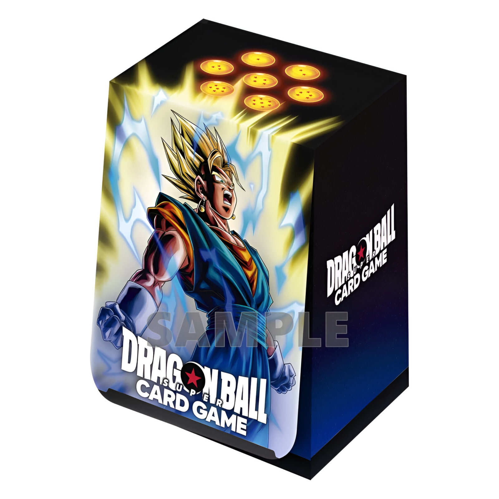 Dragon Ball Super Card Game: Fusion World Official Card Case & Card Sleeve Set 2 – Vegito (9 Packs)