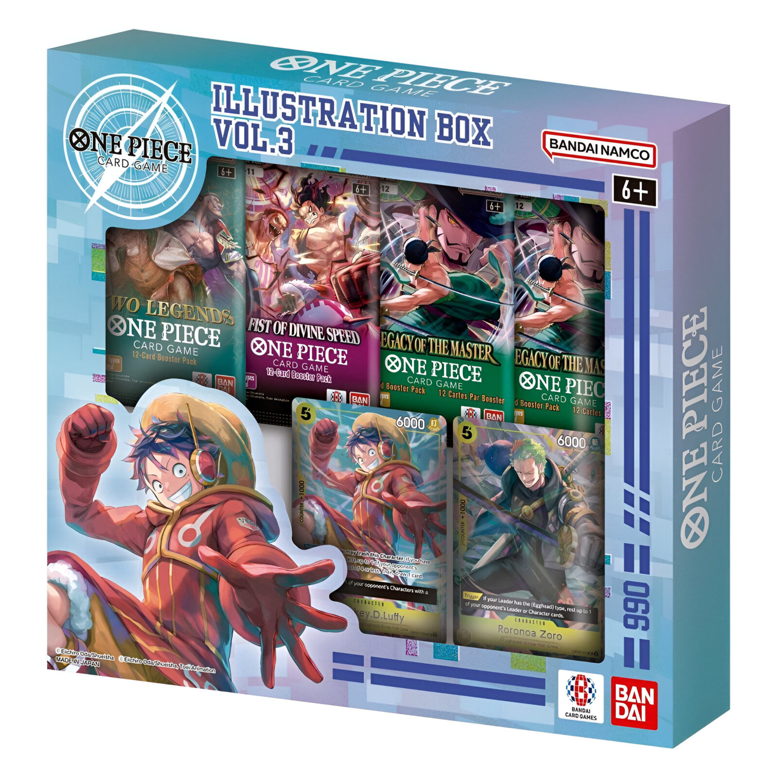 One Piece Card Game: Illustration Box (IB-03) (6 Packs)