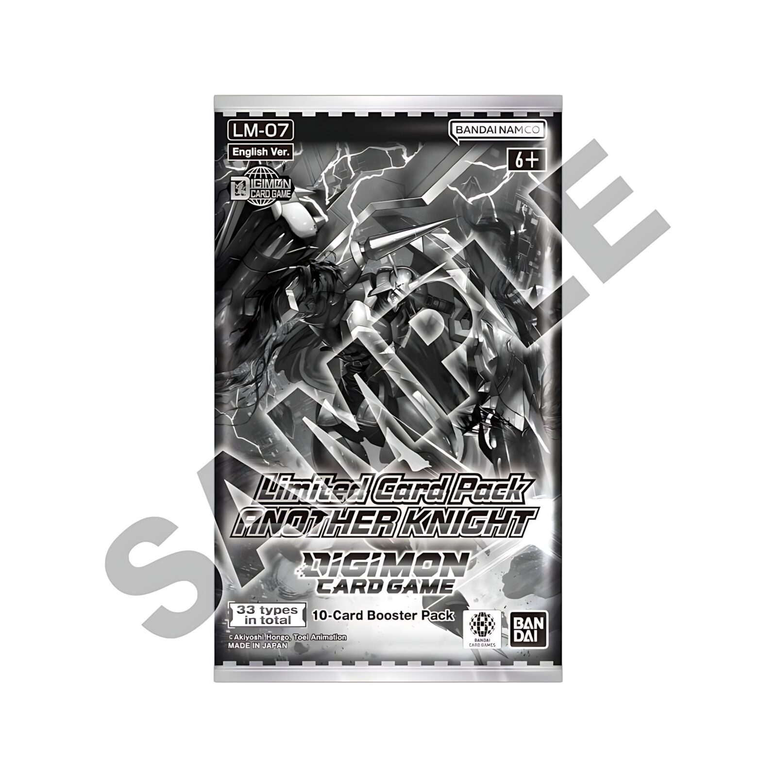 Digimon Card Game: Limited Card Pack – Another Knight (6 Packs)