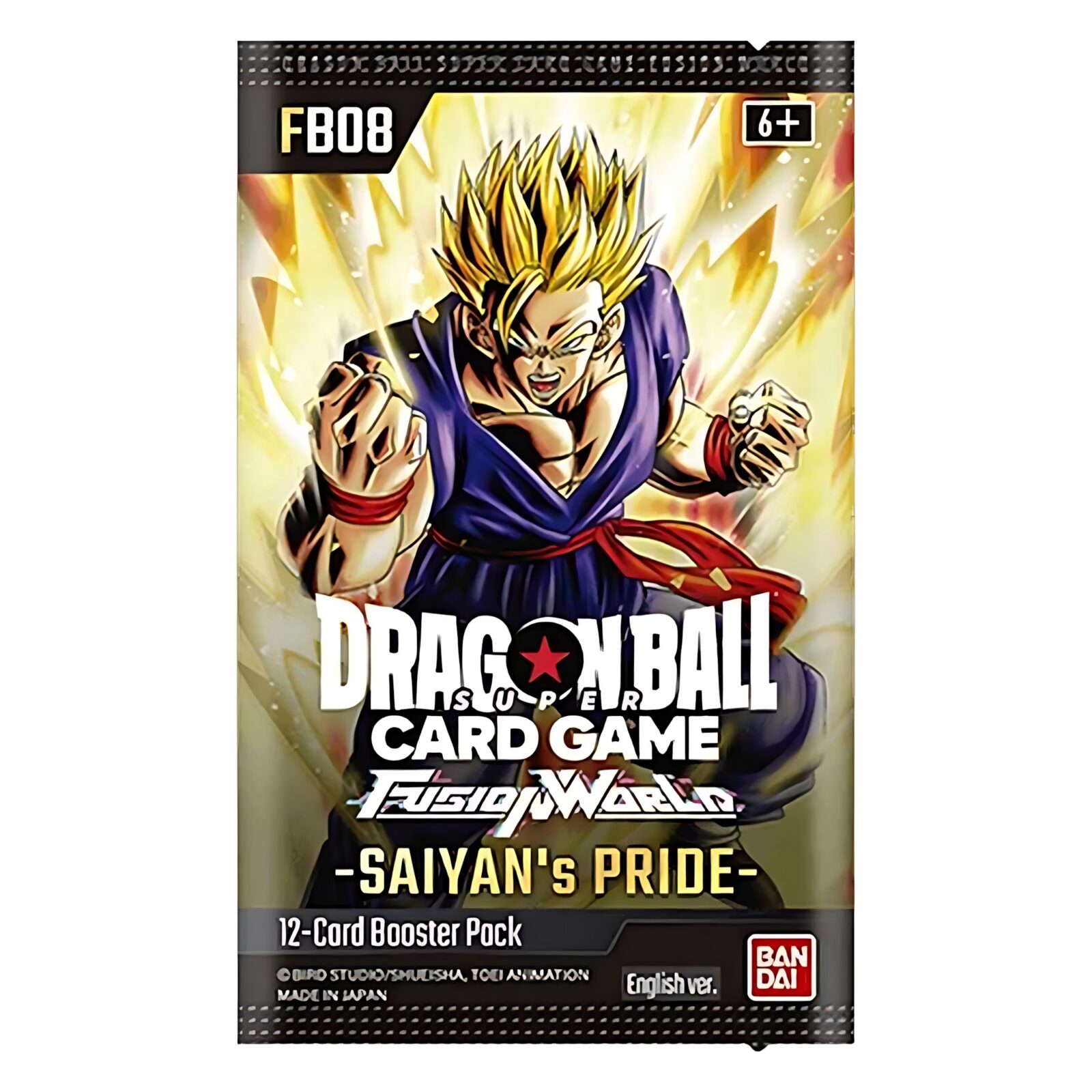 Dragon Ball Super CG: Booster Pack – Fusion World 08 (FB08) (24 Packs)