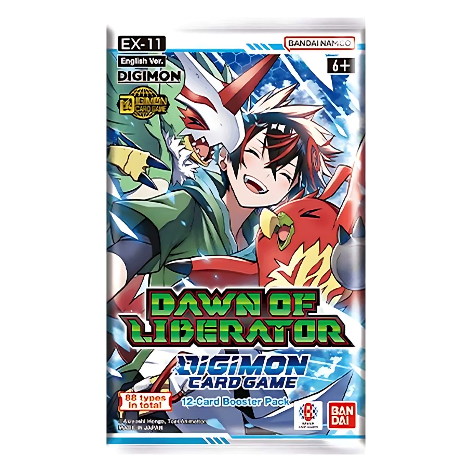Digimon Card Game: Extra Booster – Dawn Of Liberator (24 Packs)