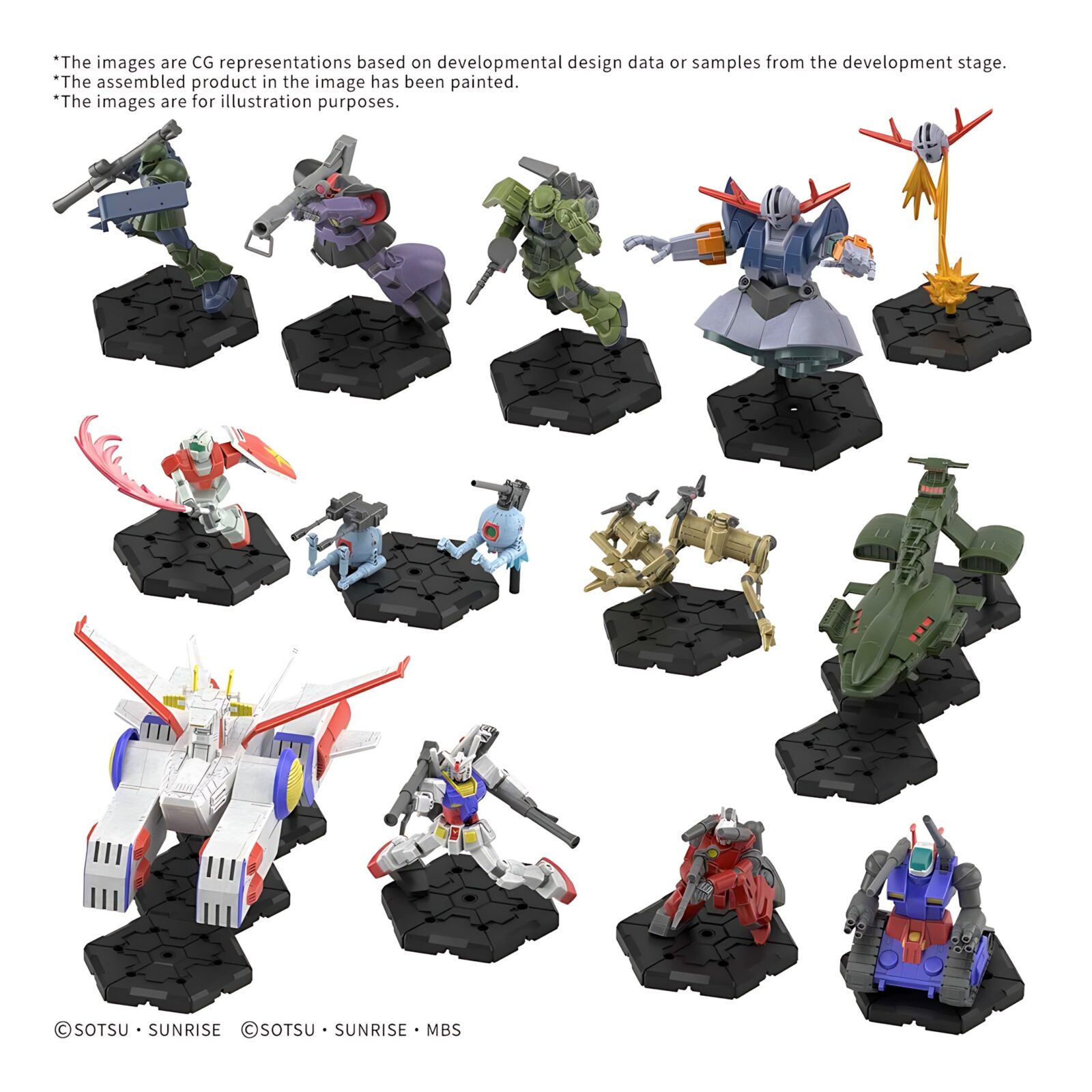 Gundam Assemble Deluxe Set 01 (DX01) 3 Gundam Assemble Deluxe Set 01 (DX01) 3