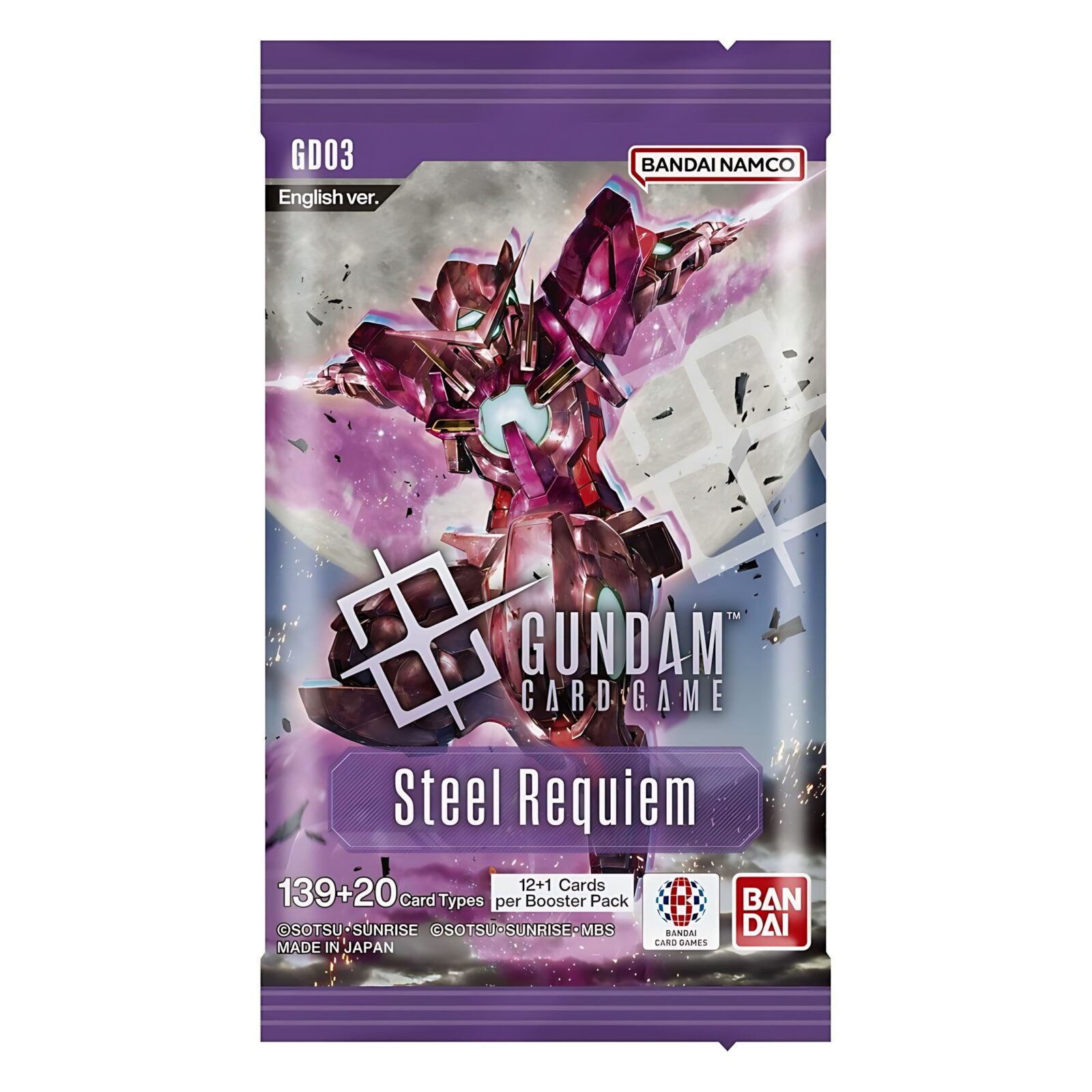 Gundam Card Game: Booster Pack (GD03) (24 Packs) 3 Gundam Card Game: Booster Pack (GD03) (24 Packs) 3