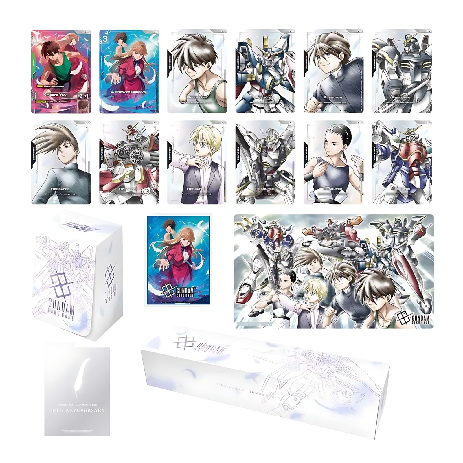 Gundam Card Game: Premium Accessory Set – Mobile Suit Gundam Wing- (PB01)