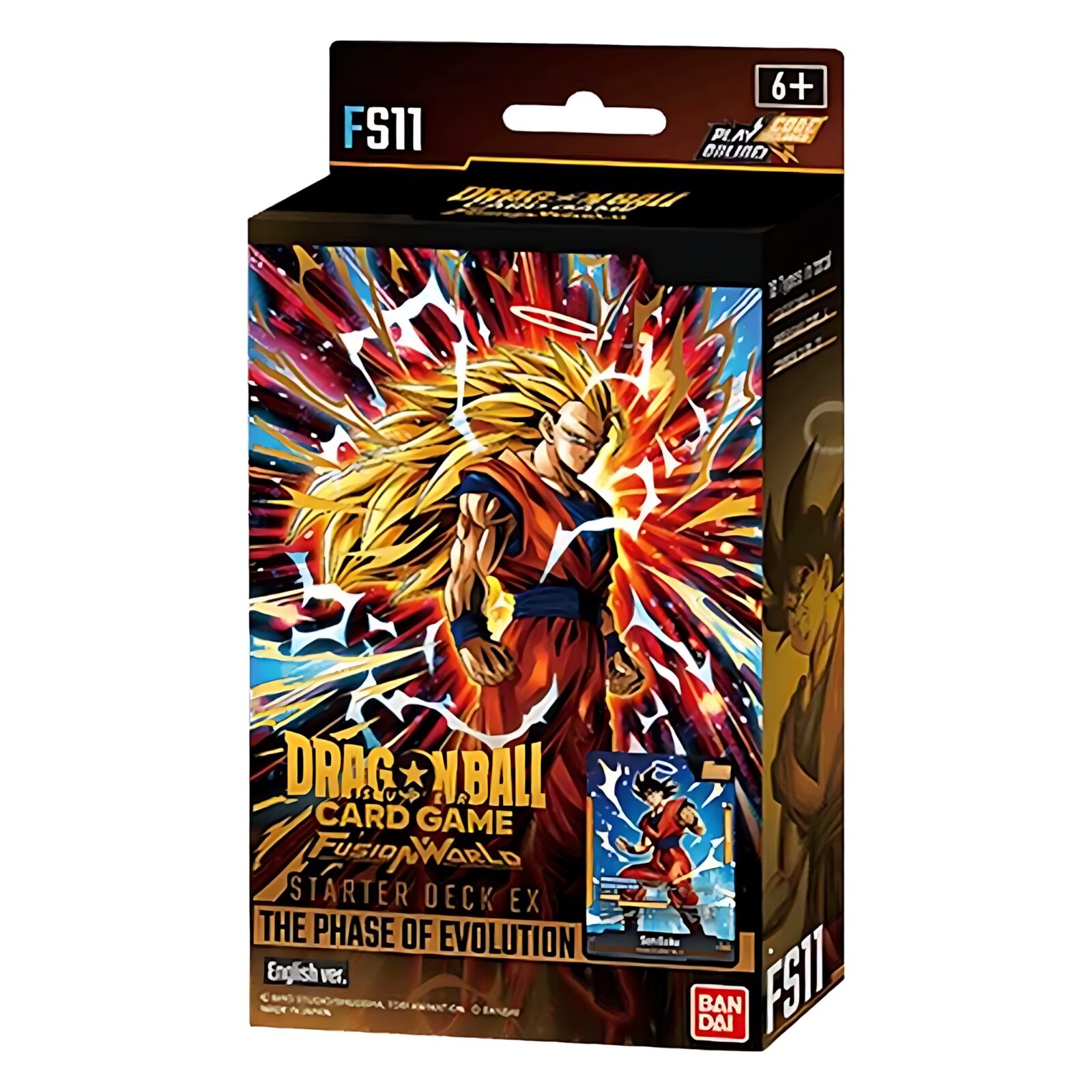 Dragon Ball Super Card Game: Starter Deck EX – Fusion World (FS11) (4 Packs)