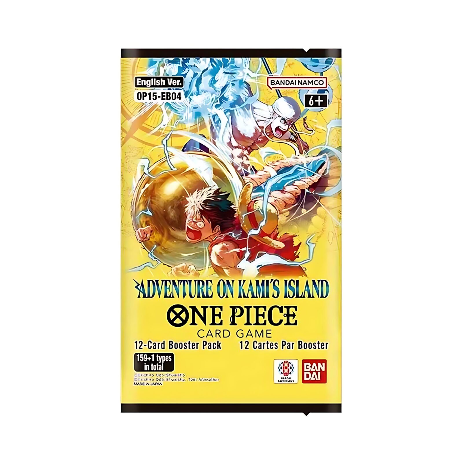 One Piece Card Game: Booster Pack (OP-15) (EB-04) (24 Packs) One Piece Card Game: Booster Pack (OP-15) (EB-04) (24 Packs)