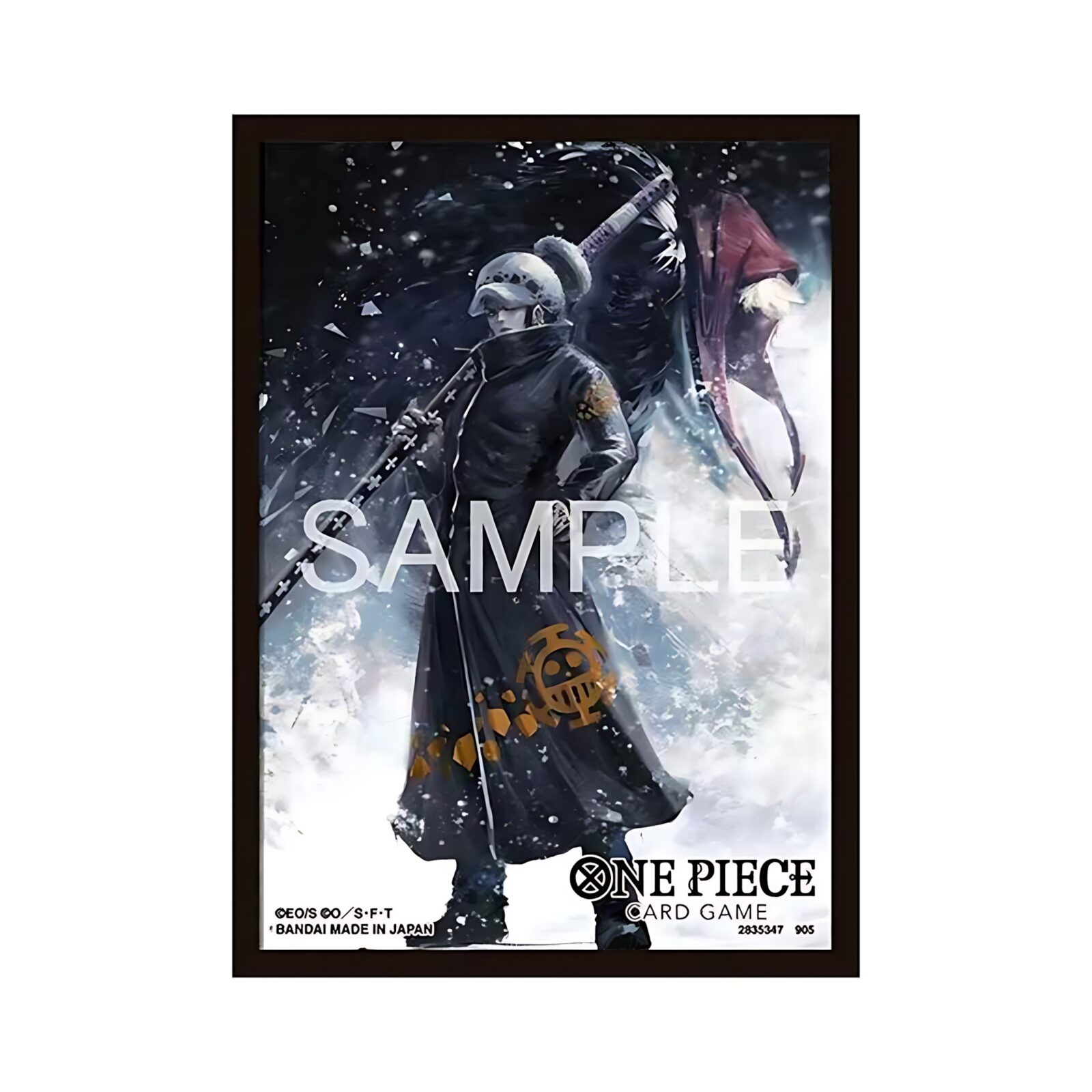 One Piece Card Game: Official Sleeve Bandai TCG+ Store Edition Vol. 6 – Law (12 Packs)