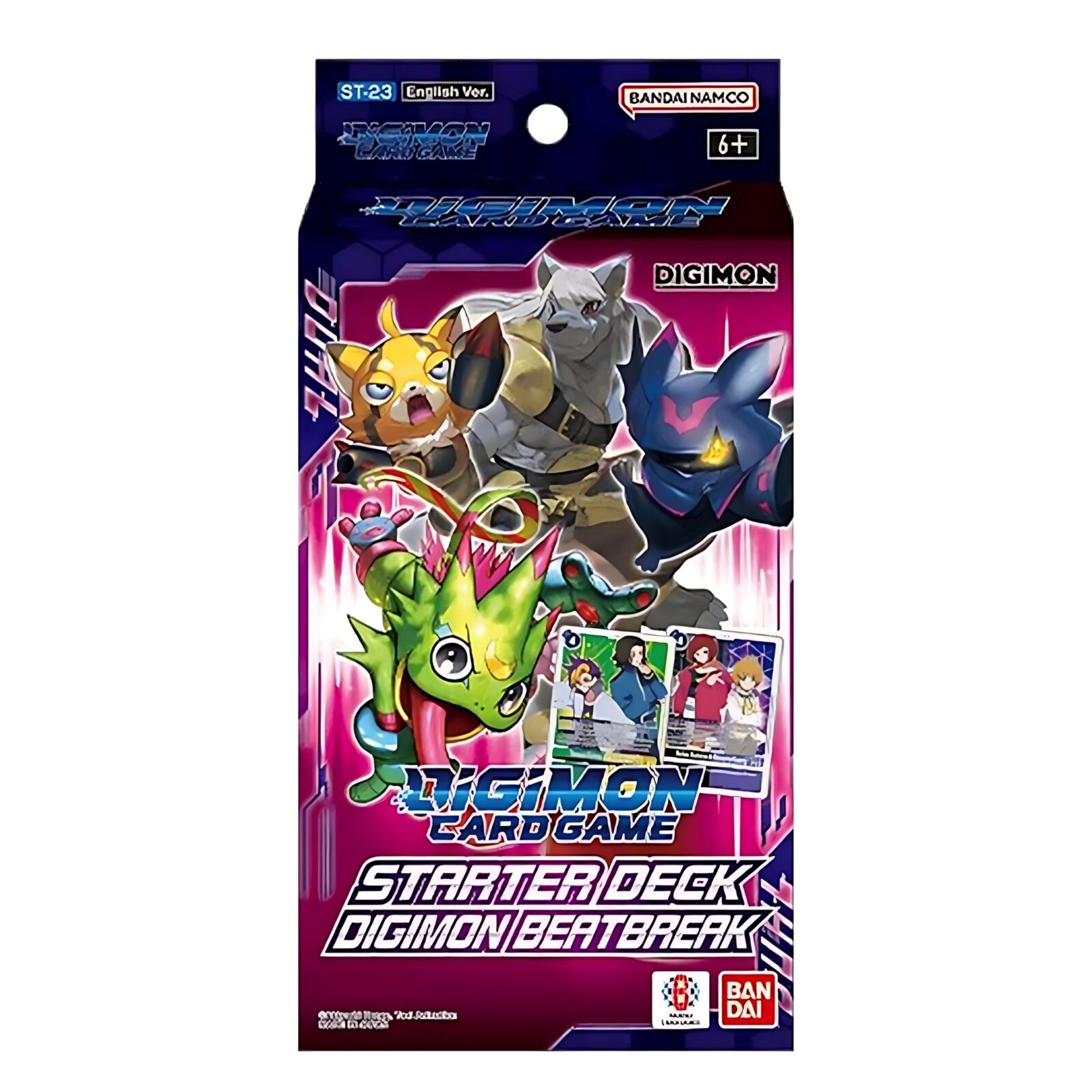Digimon Card Game: Starter Deck – Digimon Beatbreak (ST-23) (8 Packs)