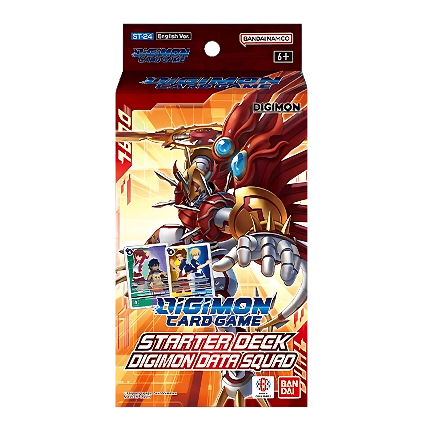 Digimon Card Game: Starter Deck – Digimon Data Squad (ST-24) (8 Packs)