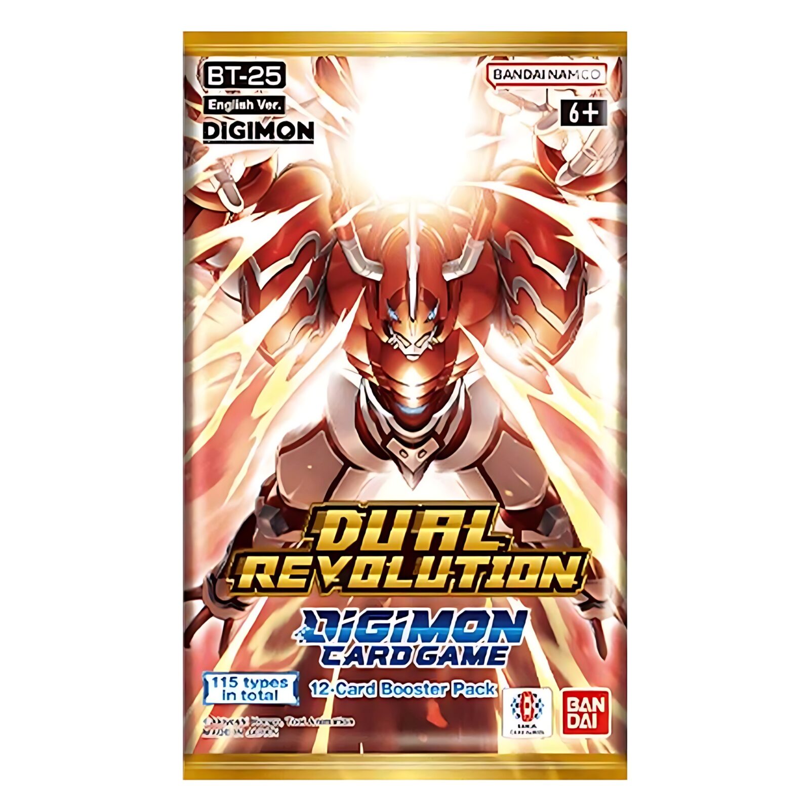 Digimon Card Game: Booster Pack – Dual Revolution – (BT-25) (24 Packs)