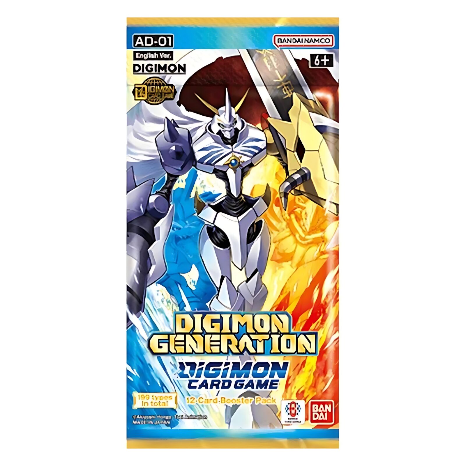 Digimon Card Game: Advanced Booster – Digimon Generation (12 Packs) Digimon Card Game: Advanced Booster – Digimon Generation (12 Packs)