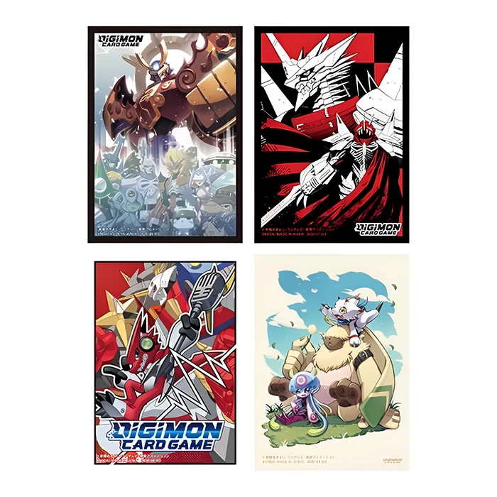 Digimon Card Game: Official Sleeve 2022 Version 2.0 (4 kinds assortment) (12 Packs) 3