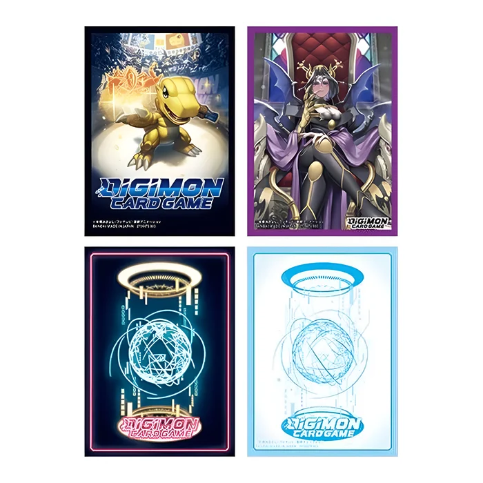 Digimon Card Game: Official Sleeve 2024 Version 1.0 (4 Kinds Assortment) (12 Packs) 3