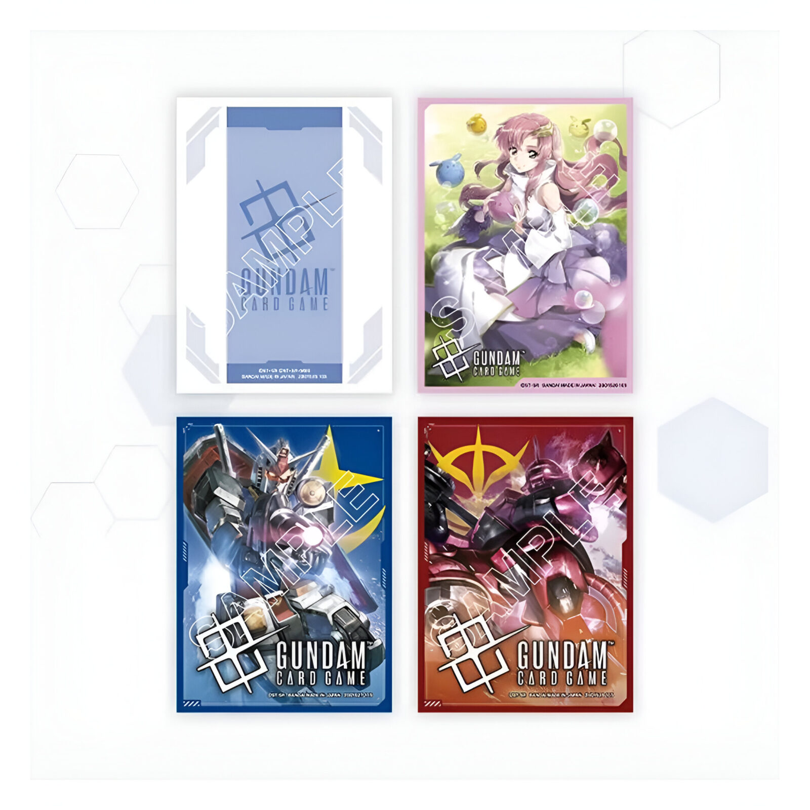 Gundam Card Game: Official Card Sleeve 01