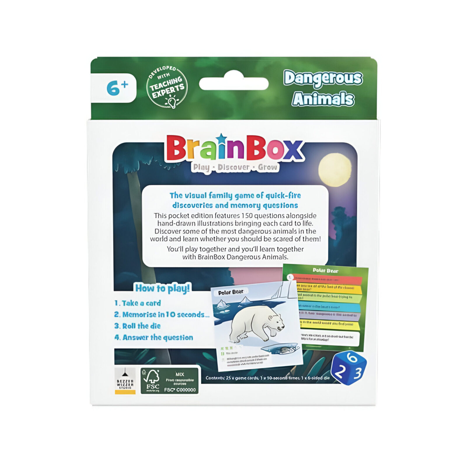 Brainbox Pocket – Dangerous Animals