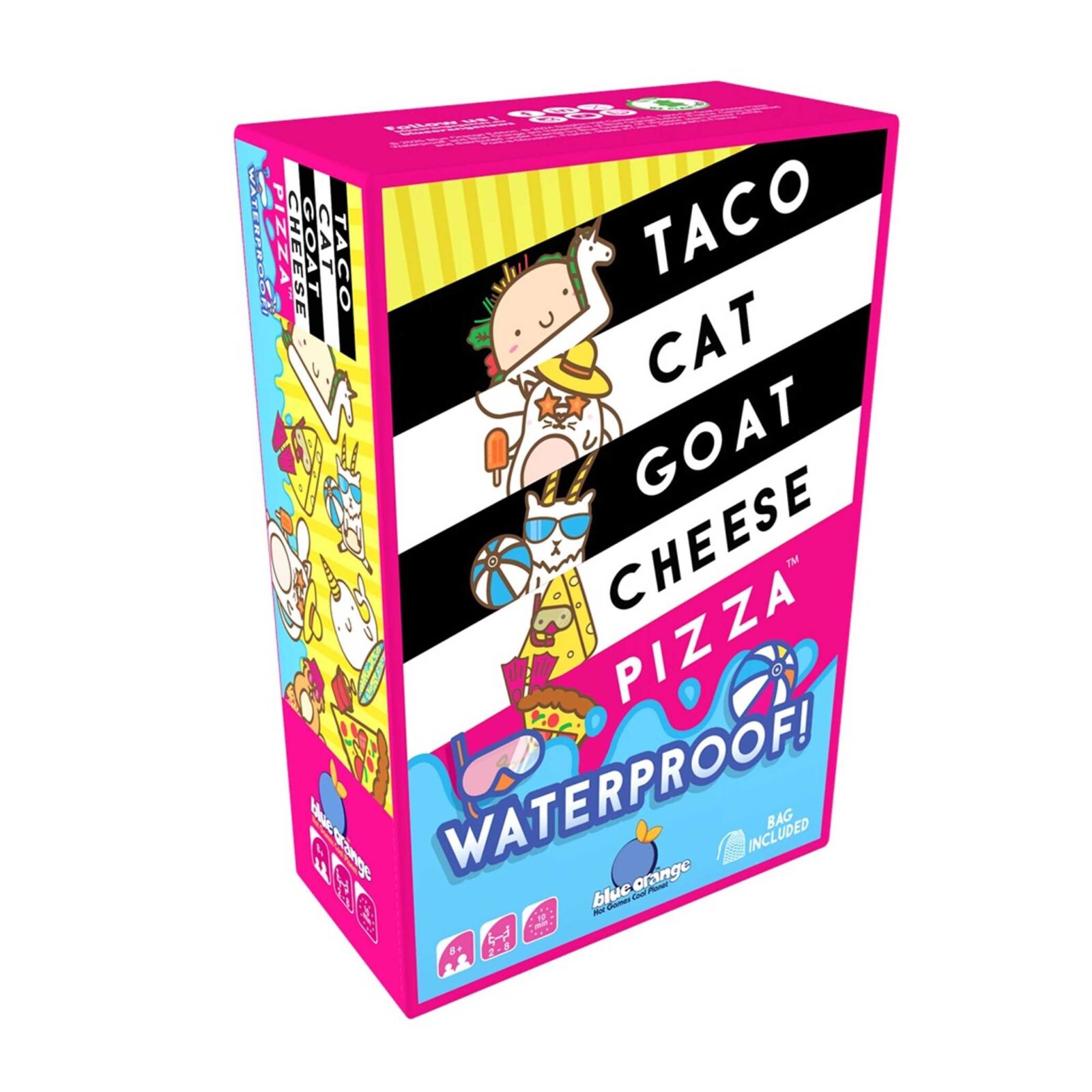 Taco Cat Goat Cheese Pizza Waterproof