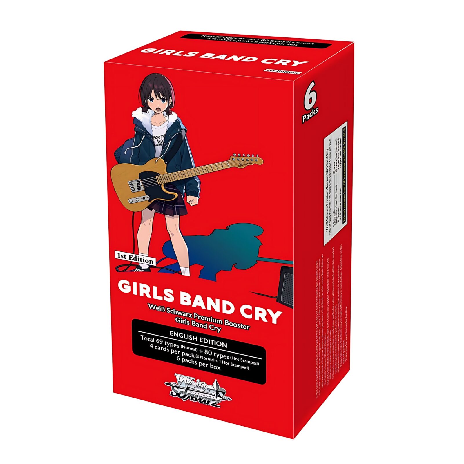 Weiß Schwarz Premium Booster: Girls Band Cry (6 Packs)