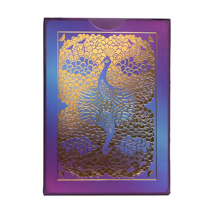Bicycle: Purple Peacock (Case of 6) 5