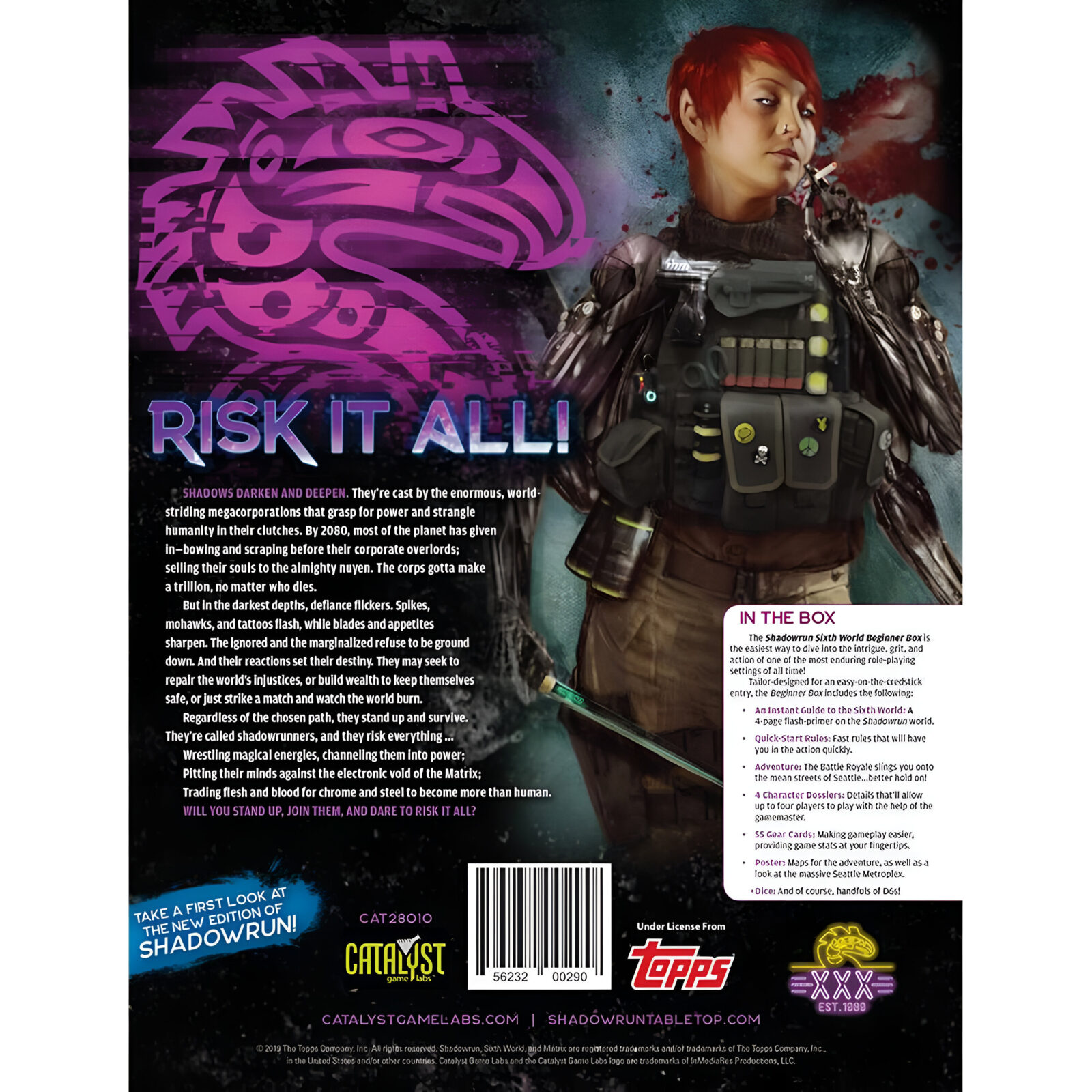 Shadowrun Sixth Edition Beginner Box 3