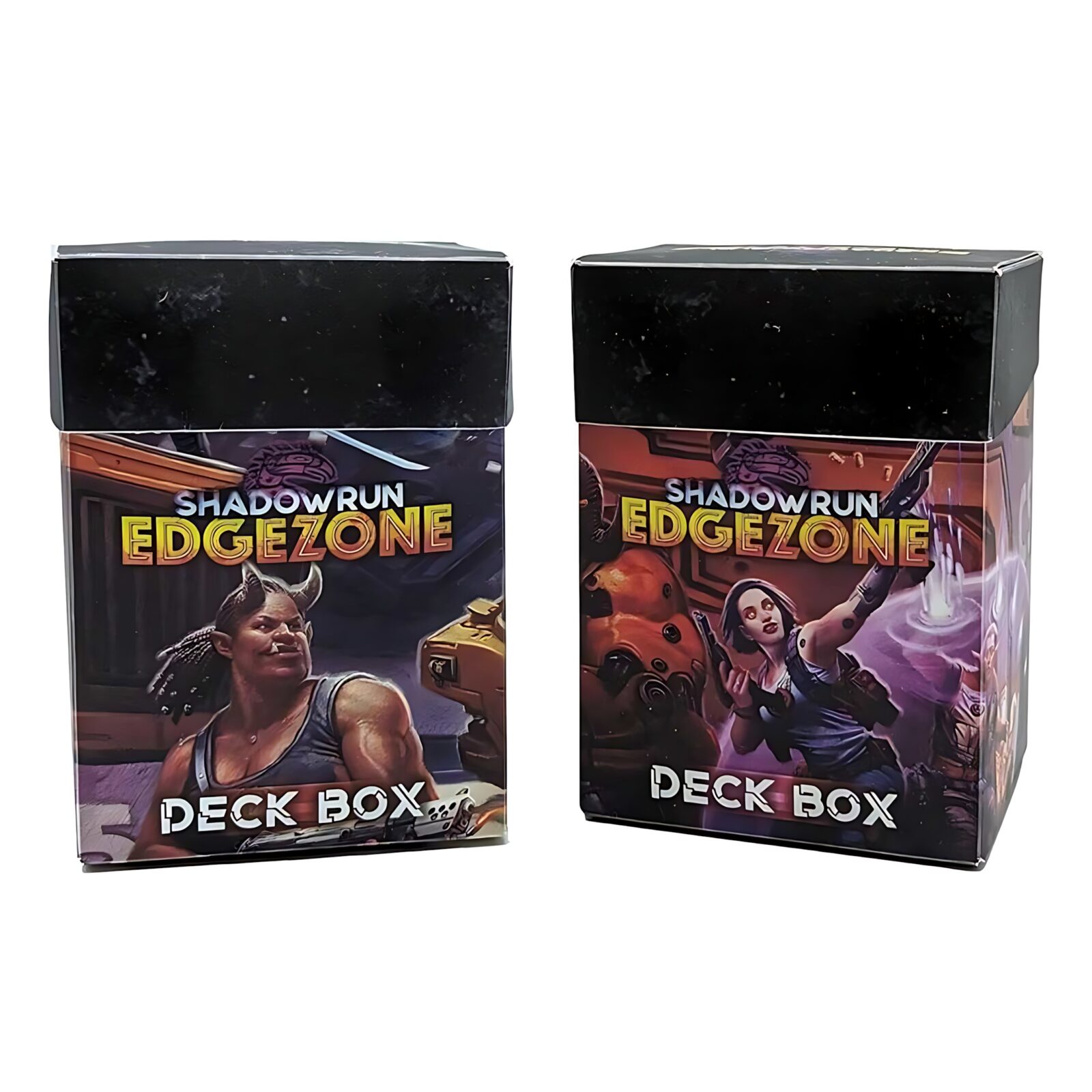 Shadowrun Edge Zone Deck Box (2 Pack)