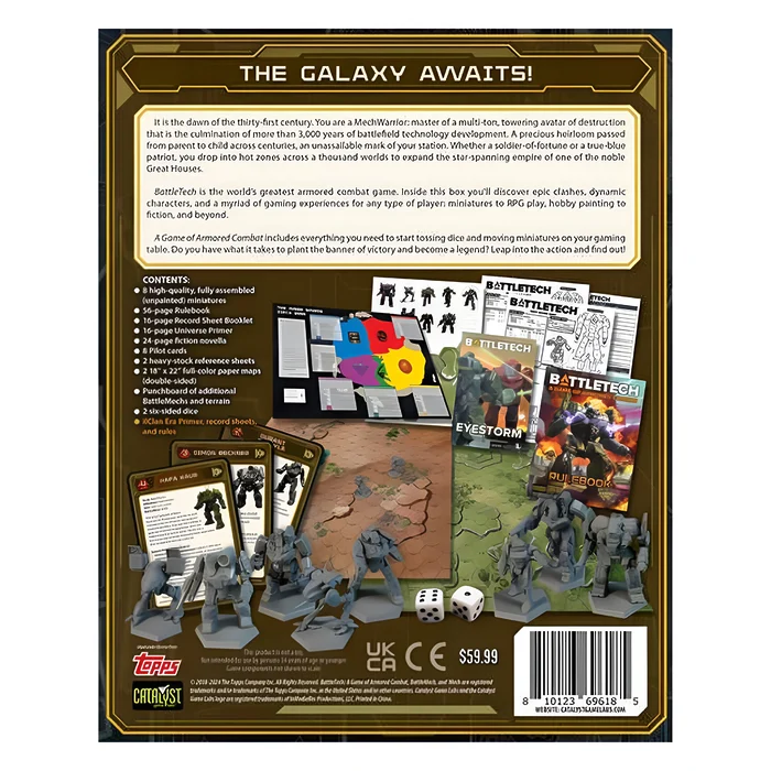 Battletech: A Game of Armored Combat 40th Anniversary 4
